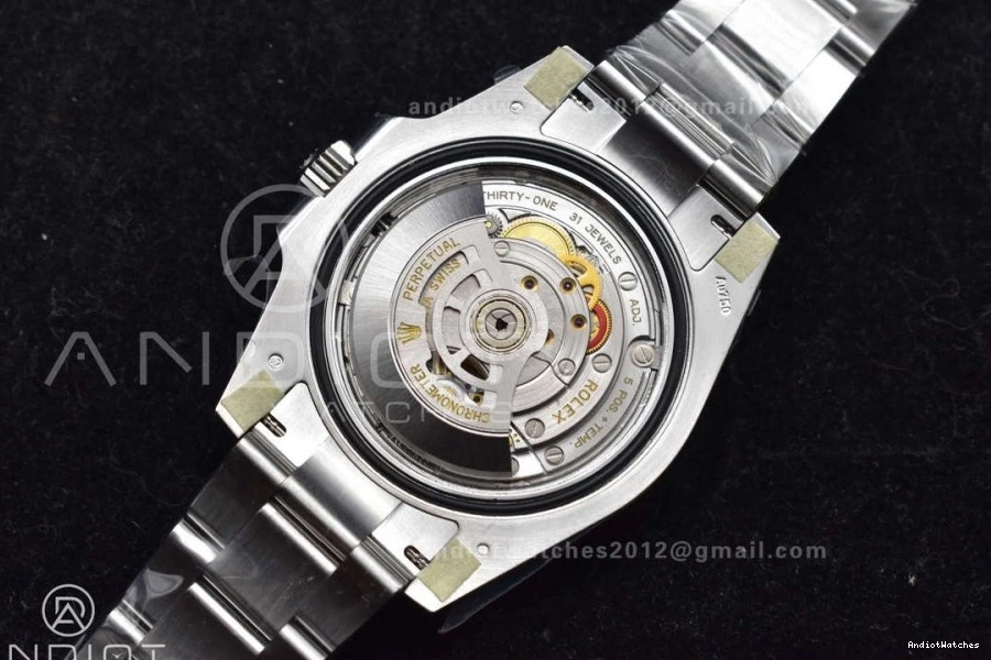866 CHS Bracelet BLRO Edition Factory Best 1:1 GMT II RelaxedFit Dial VR3285 Oyster Weight Gold Blue Master on Gain 126719 0908